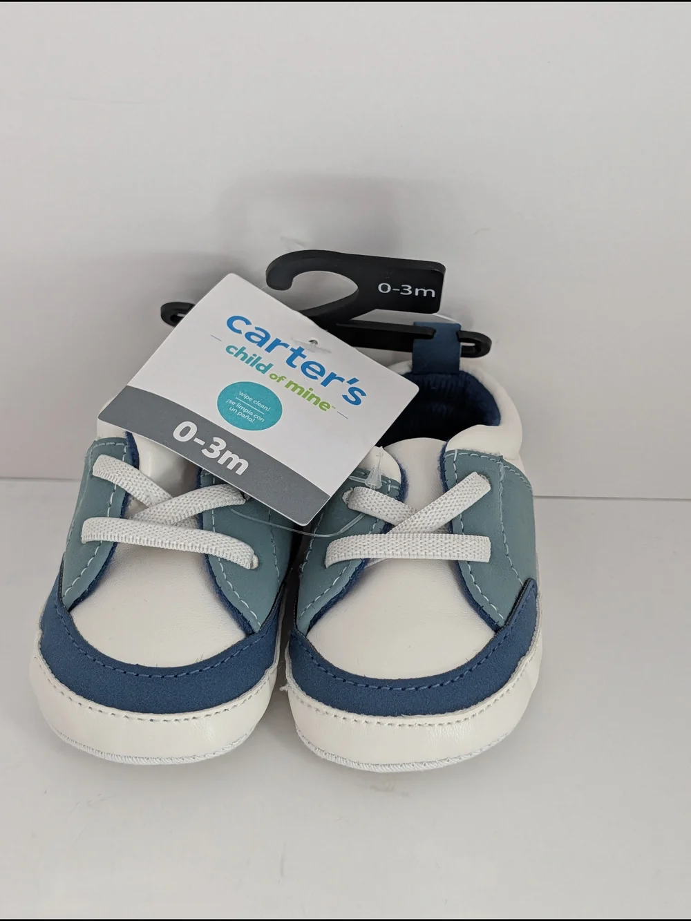 Carter's Blue & White Shoes